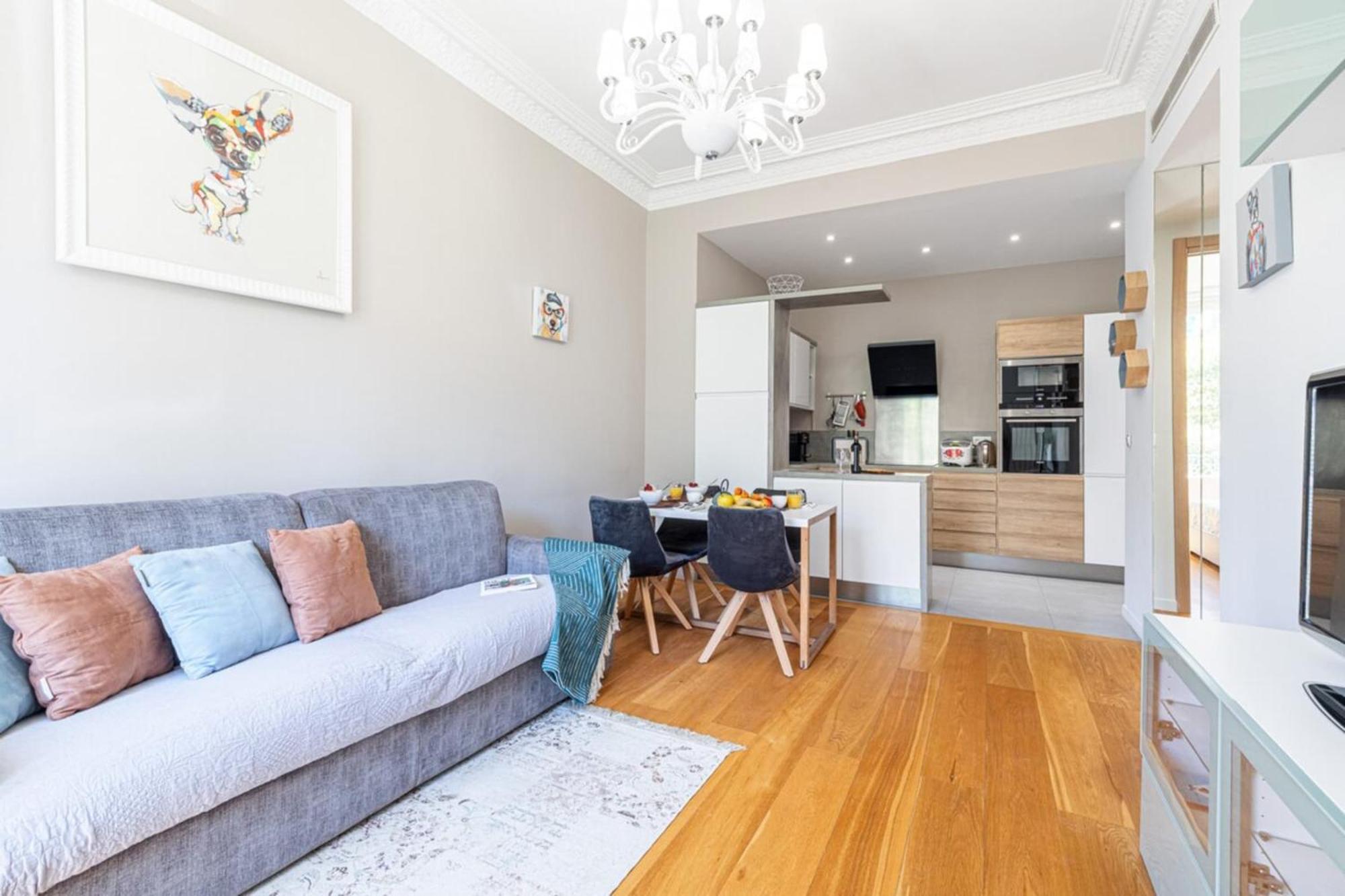 Joffre 49-D - Charming 2 Bedroom - Carre D'Or Nice Bagian luar foto