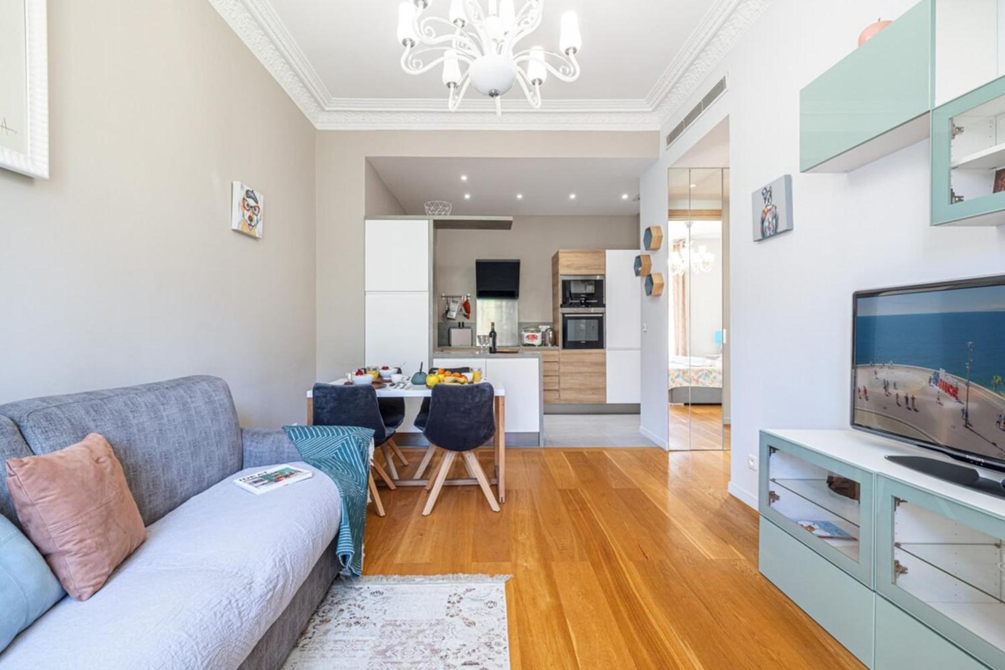 Joffre 49-D - Charming 2 Bedroom - Carre D'Or Nice Bagian luar foto